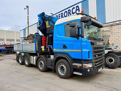 Tractora Grúa 80 Tm